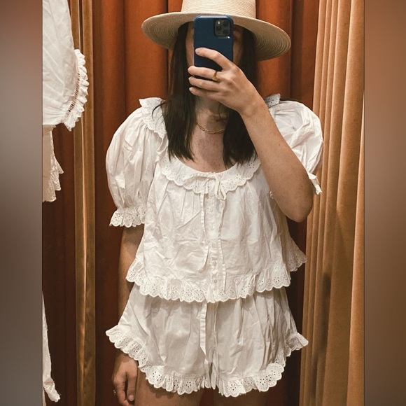 Doen Pants - DOEN Powder Enna Short S